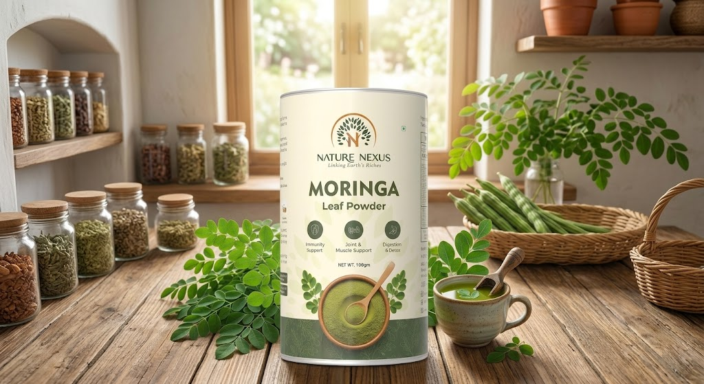 Moringa Leaf Powder Manufacturer, Organic Moringa Powder in India