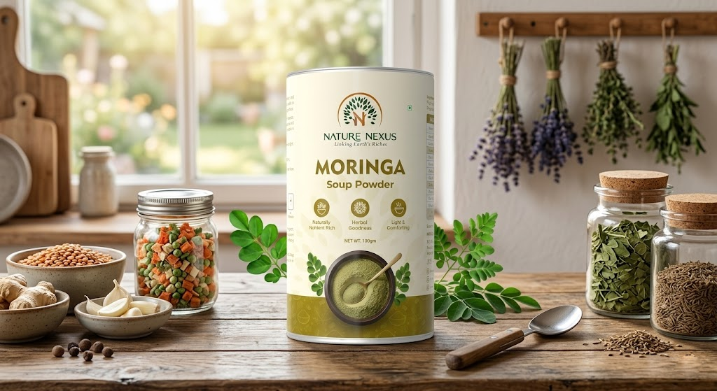 We Specialize in Manufacturing high-quality Moringa Soup Powder Manufacturer, Supplier, Exporter in India.