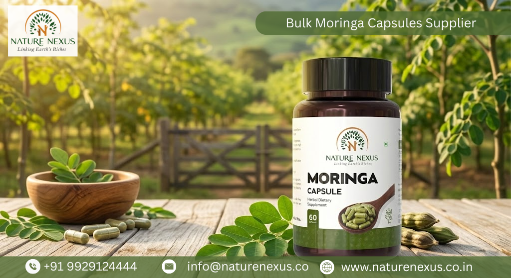 Bulk Moringa Capsules Supplier
