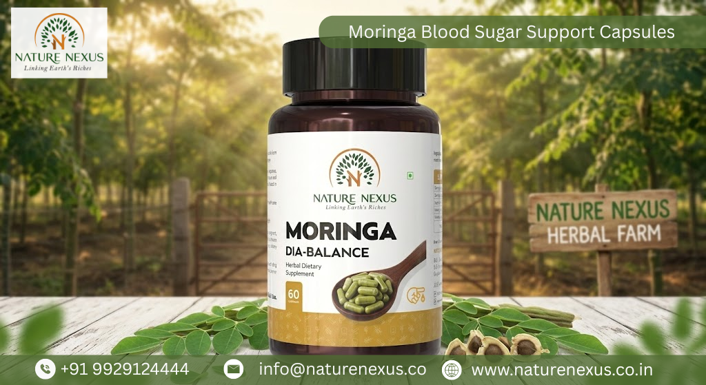 Moringa Blood Sugar Support Capsules