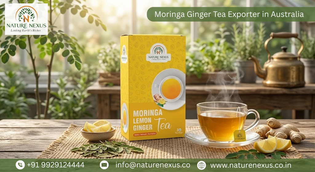 Moringa Ginger Tea Exporter in Australia
