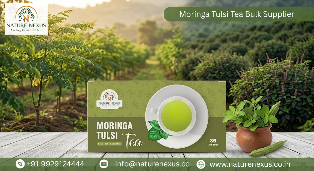 Moringa Tulsi Tea Bulk Supplier