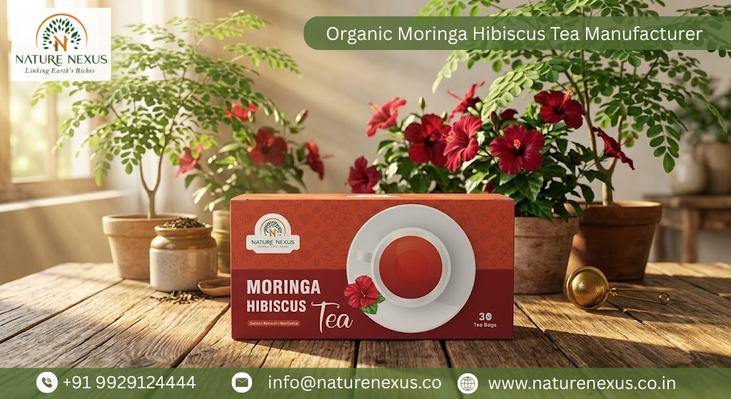 Organic Moringa Hibiscus Tea Manufacturer