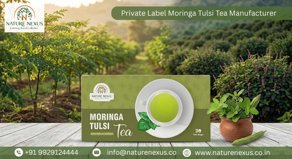 Private Label Moringa Tulsi Tea Manufacturer