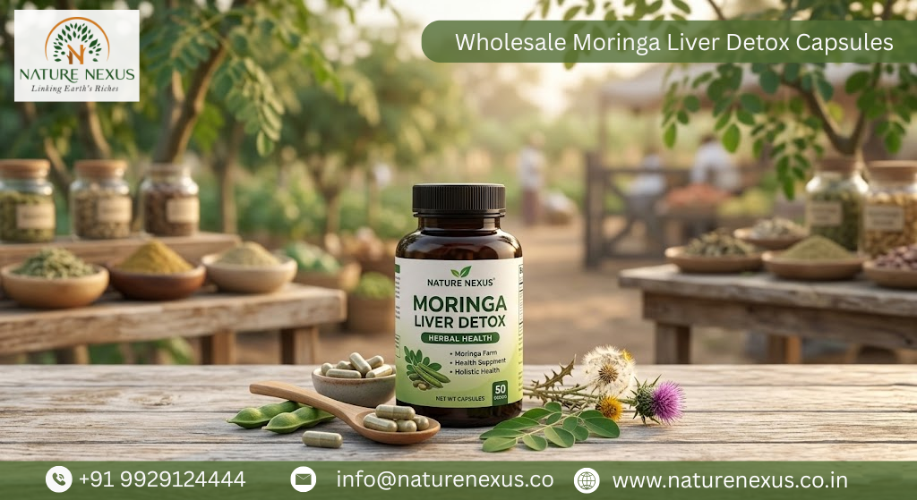 Wholesale Moringa Liver Detox Capsules